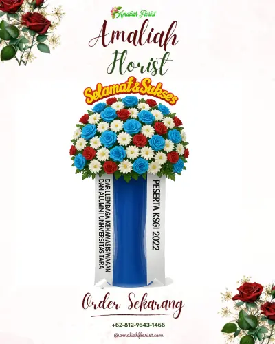 Standing Flower di Tuak Daun Merah